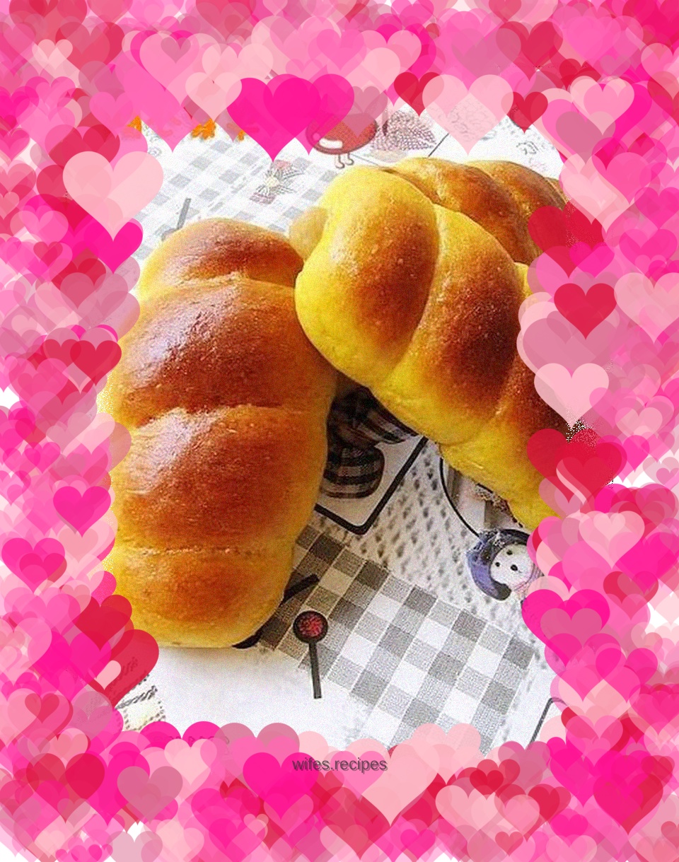 Pumpkin and ham rolls