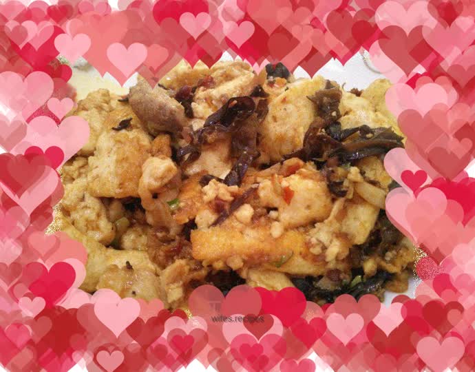 Fish flavored tofu
