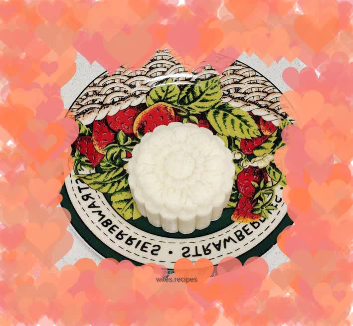 Yam puree mooncake