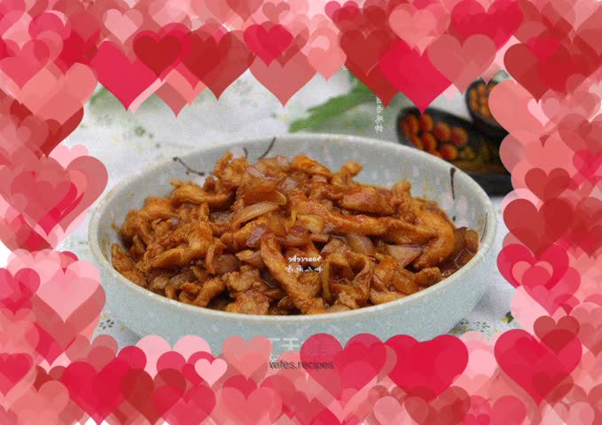 Sauce-flavored chicken tenders