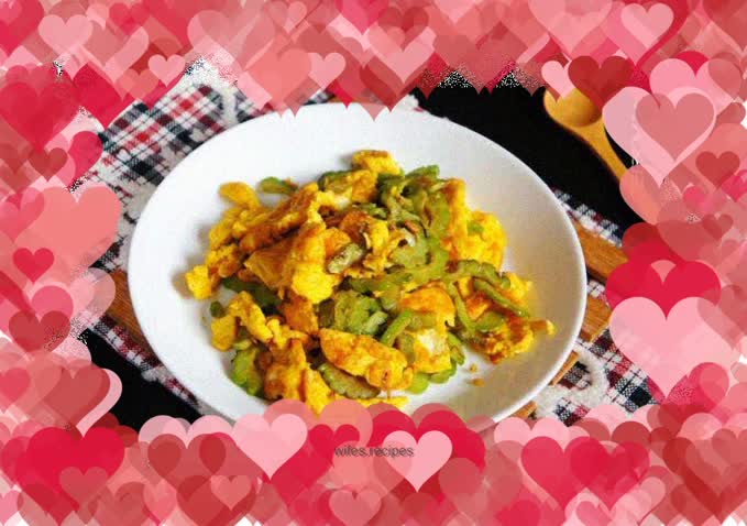 Bitter Melon Scrambled Eggs