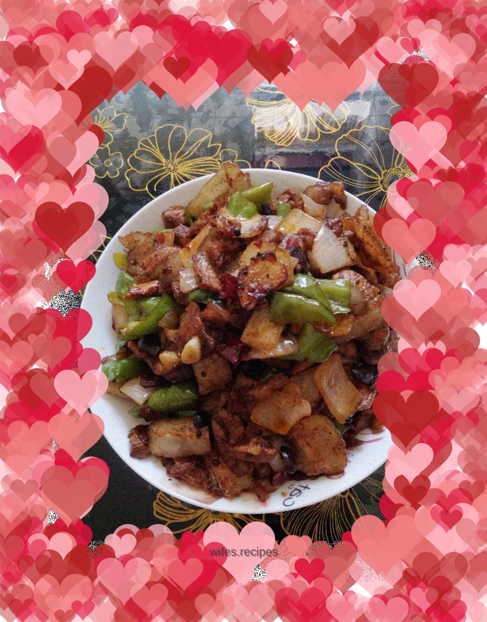 Home-style twice-cooked pork