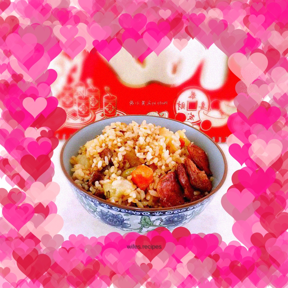 【Henan】Stewed Sausage Rice (microwave version)