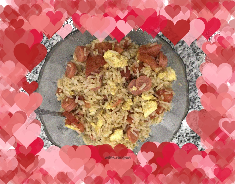 Tomato and egg fried rice