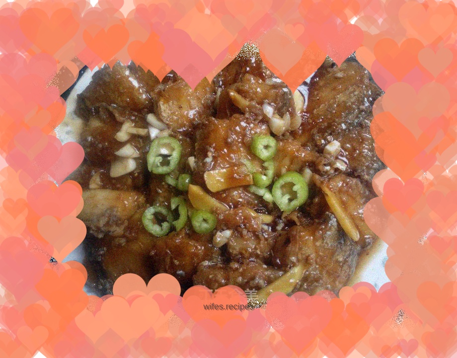 Braised hairtail fish