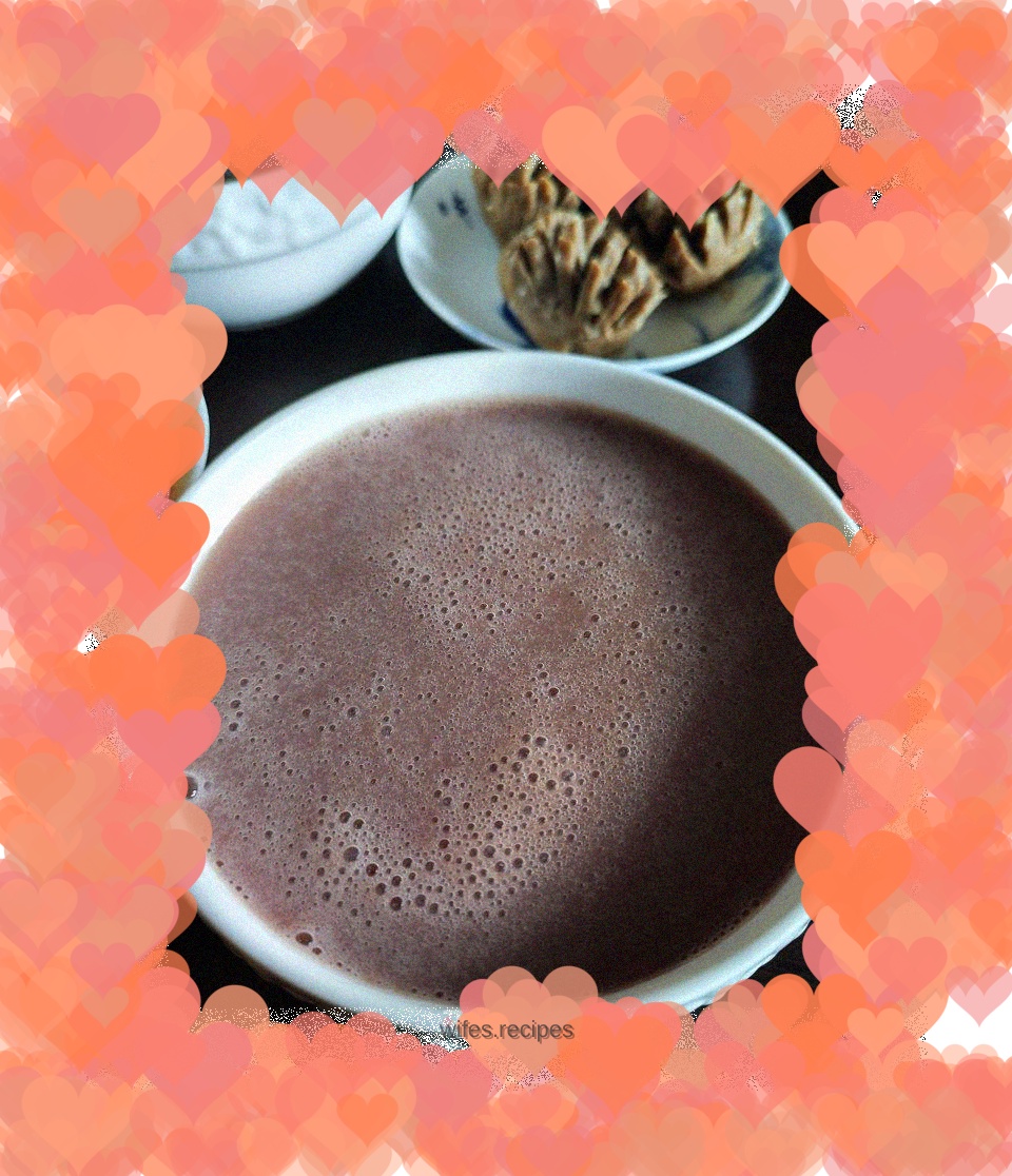 Red bean and tangerine peel pulp