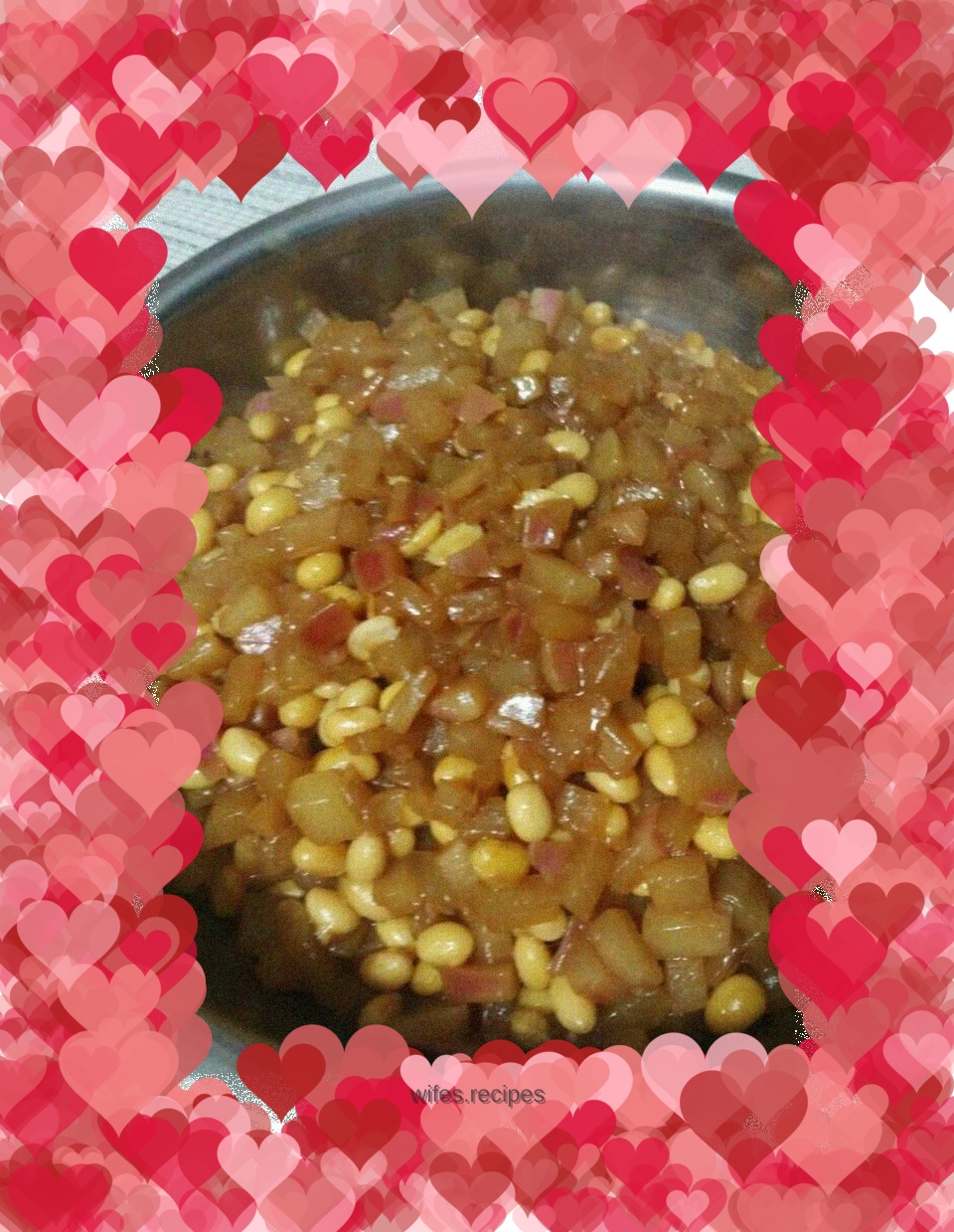 Radish, bean sprouts and pickles