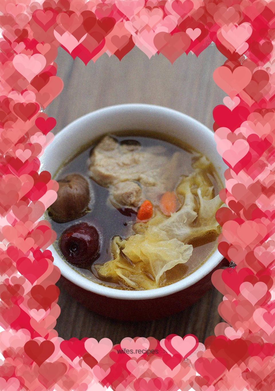 Tremella and dragon bone soup