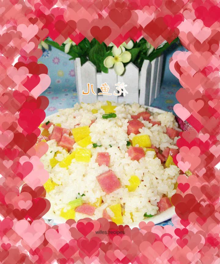 Big root radish fried rice