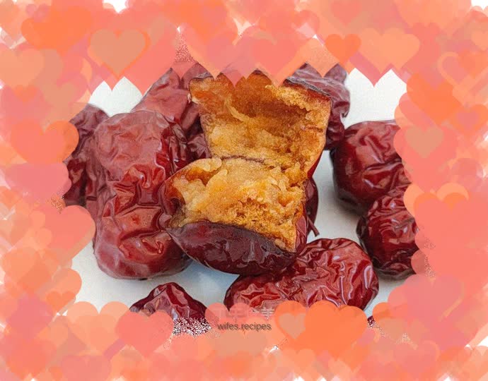 Steamed red dates
