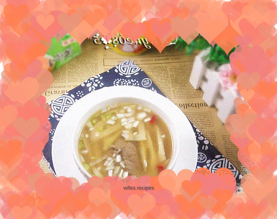 Boiled Bamboo Shoot Soup