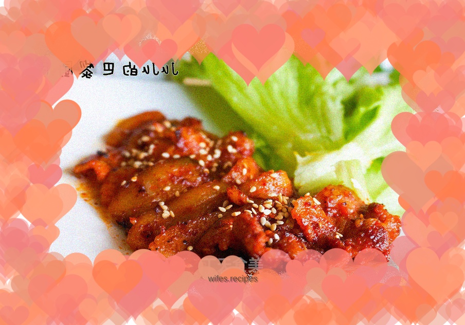 Korean grilled pork belly