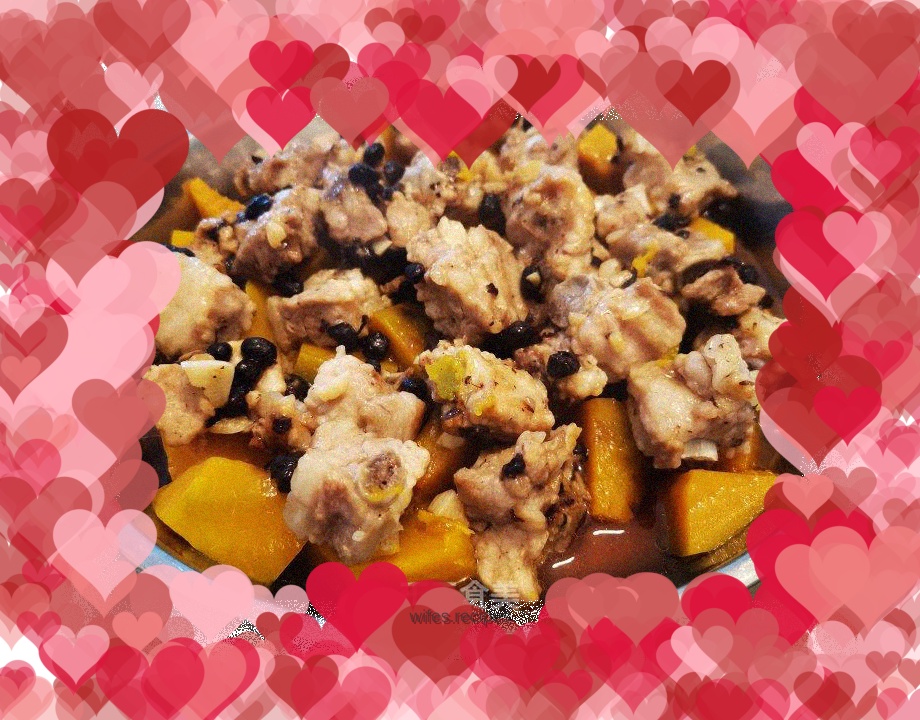 Pumpkin Steamed Pork Ribs