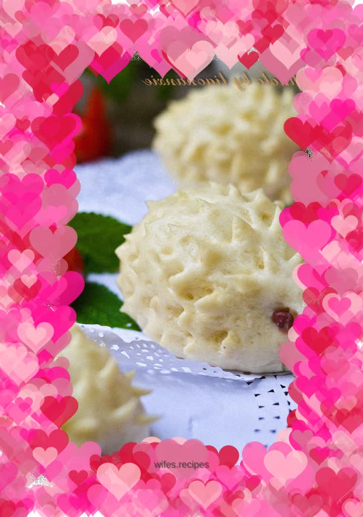 Little Hedgehog Honey Bean Bun