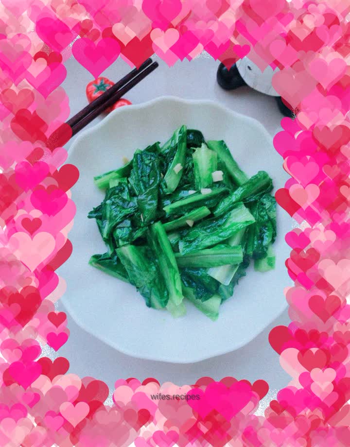 Garlic lettuce