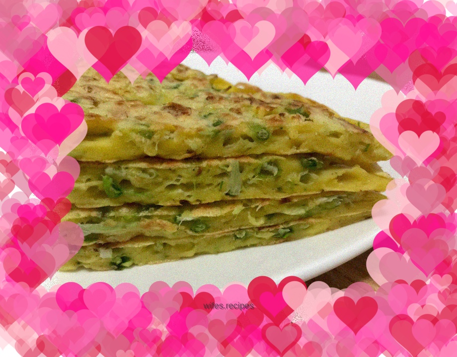 Sophora flower egg cake