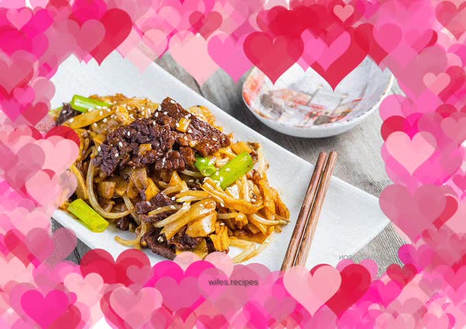 Dry Fried Beef River (Home Version)