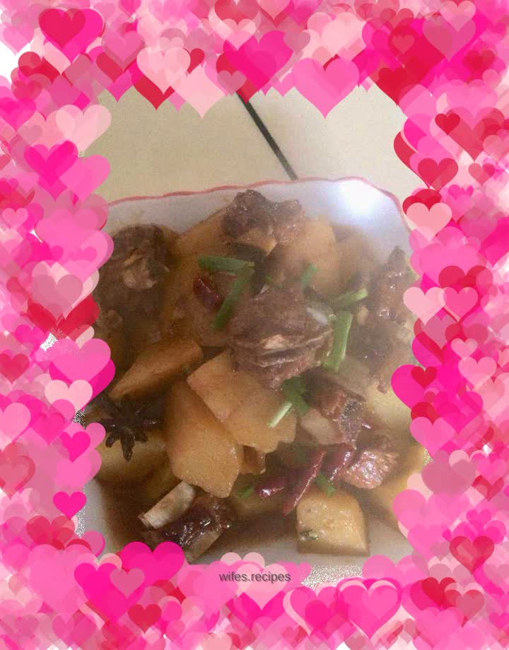 Braised Pork Ribs with Potatoes