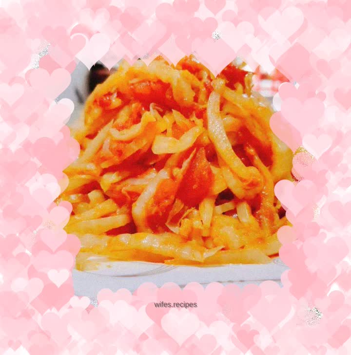 Cabbage with Tomato Sauce