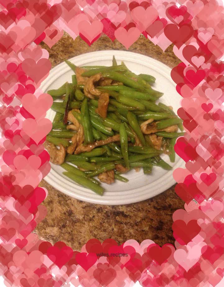 Fried Pork with Green Beans