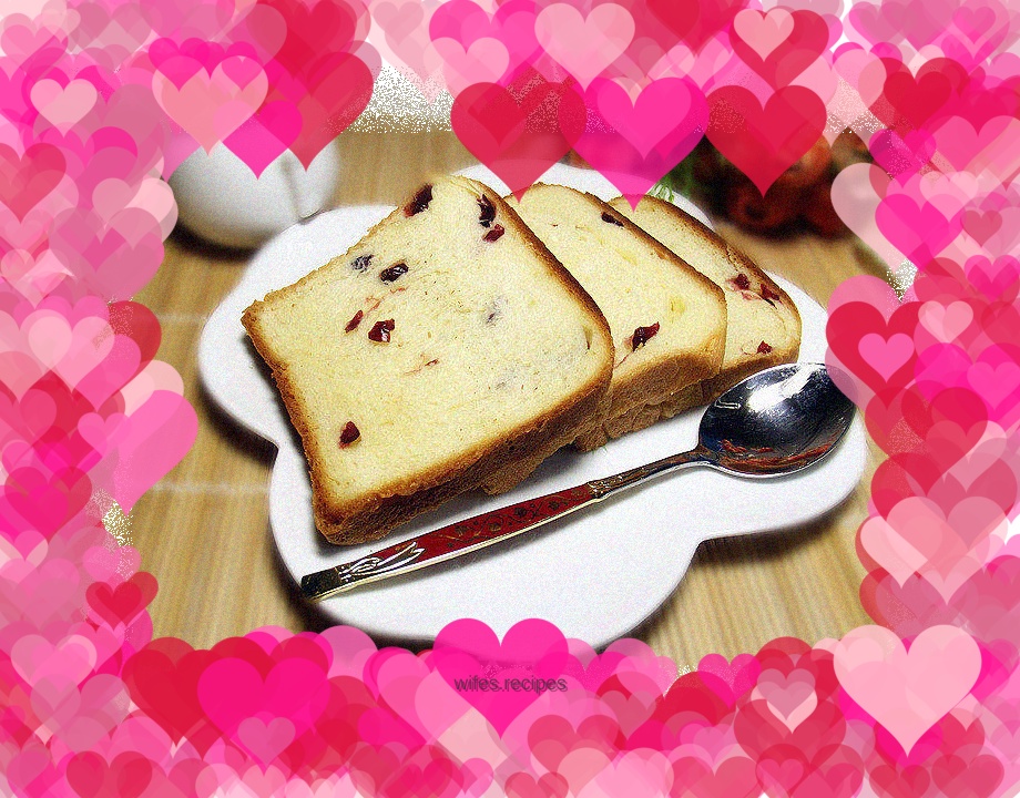 Cranberry toast