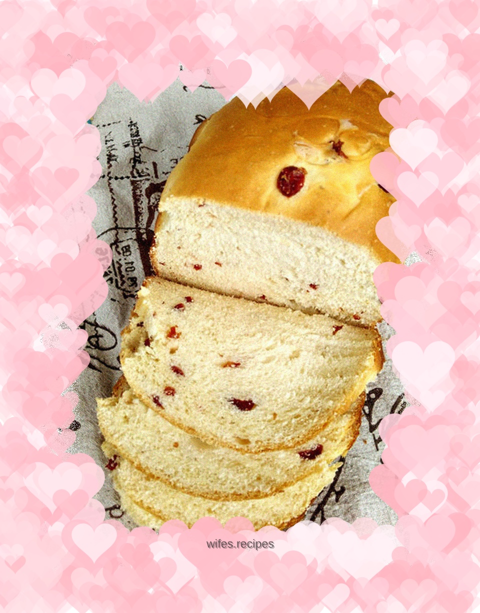 Cranberry Custard Toast