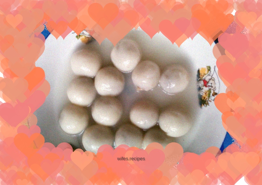 Brown sugar sesame paste Yuanxiao