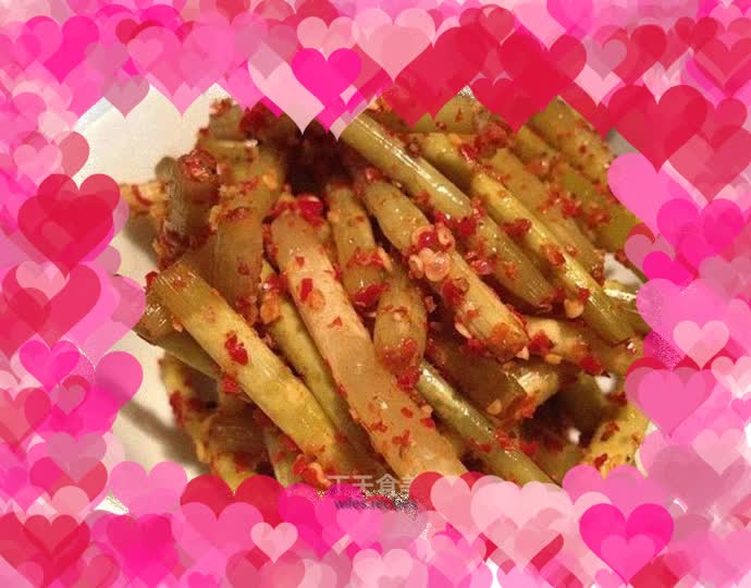 Homemade recipe for pickled garlic sprouts