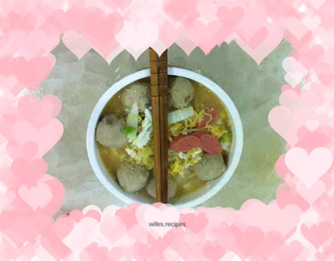 【Original】Bamin Dragon Bone Soup Instant Noodles