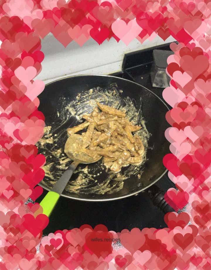 Baked sweet potatoes with egg yolk