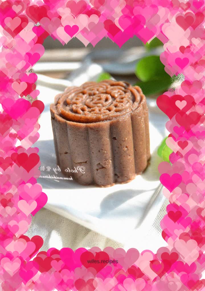 Brown sugar bean paste mooncake filling