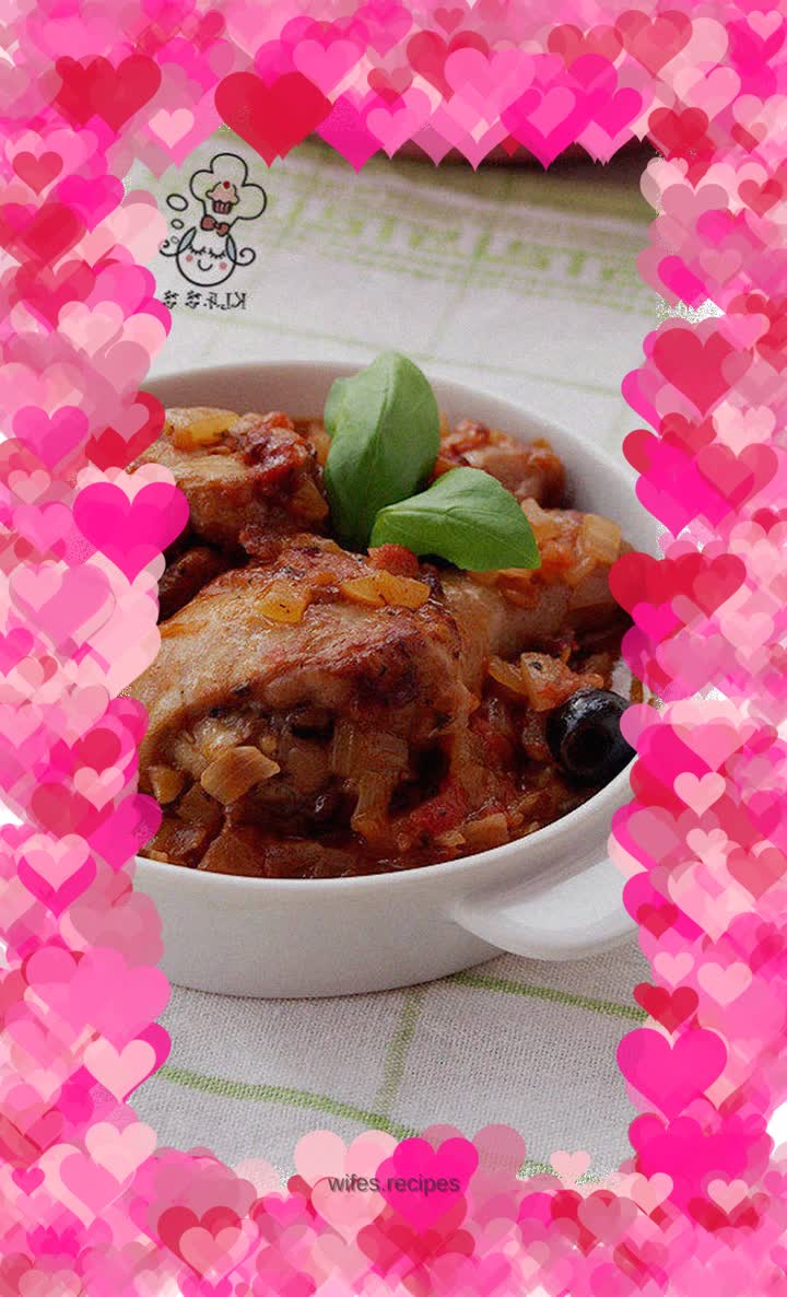 Italian braised chicken legs