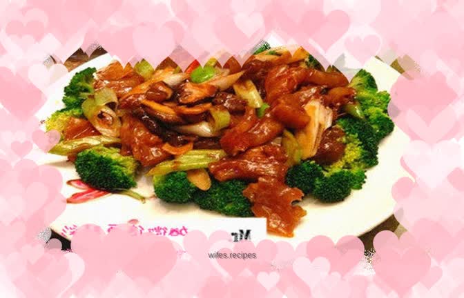 Sea cucumber and roasted tendons