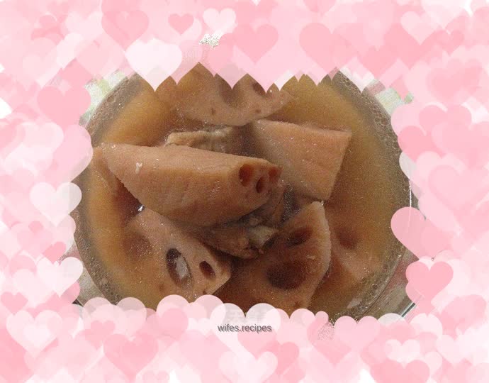 Pork Ribs and Lotus Root Soup