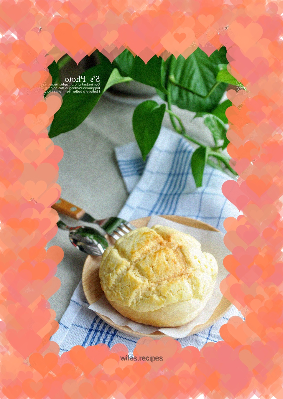 Homemade Hong Kong style pineapple buns