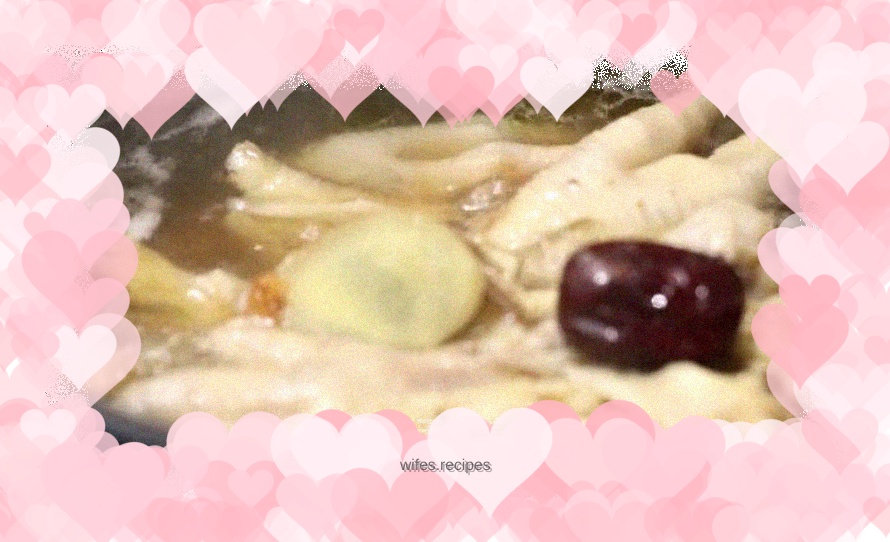 Medicinal chicken feet