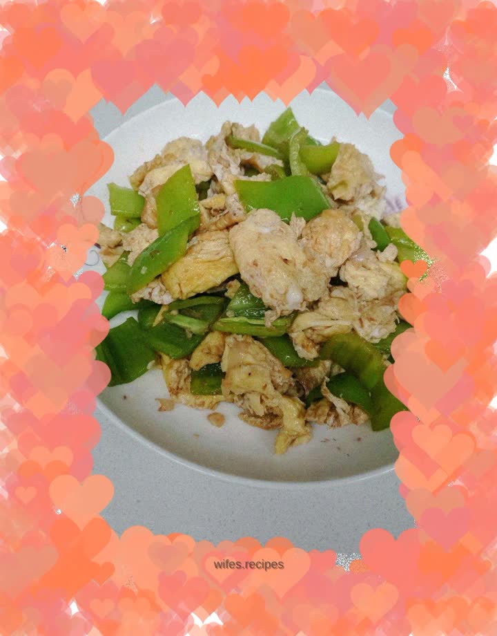 Scrambled eggs with shrimp paste