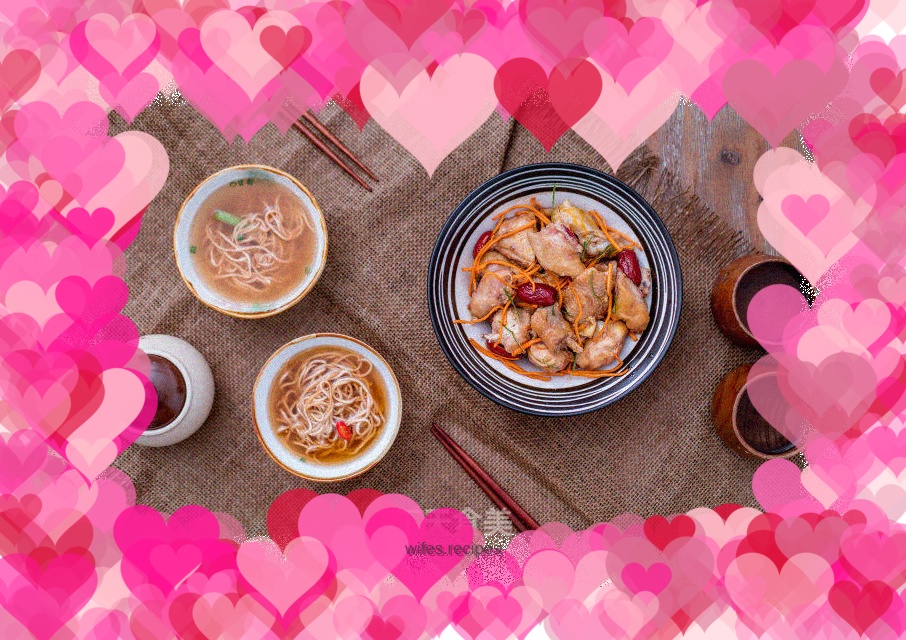 Steamed Chicken with Cordyceps Flower