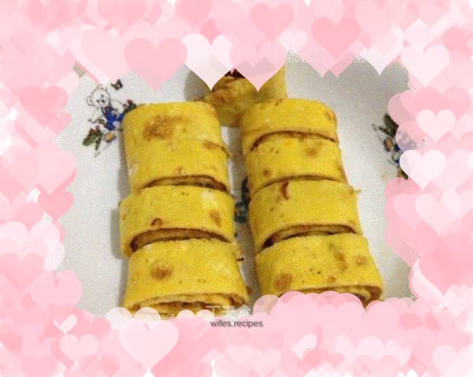 Honey Apple Egg Roll