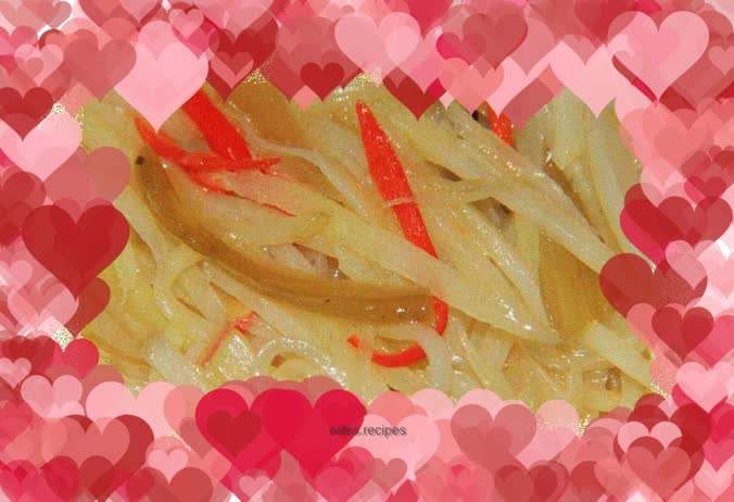 Hot and sour potato shreds