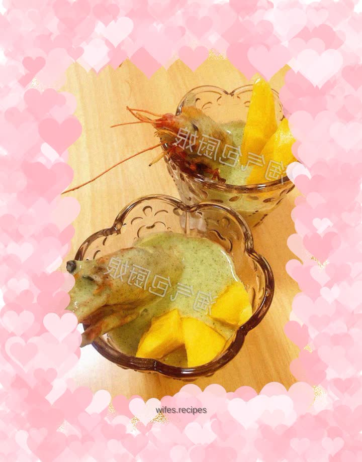 Mango and mint fragrance (oil-free healthy version)