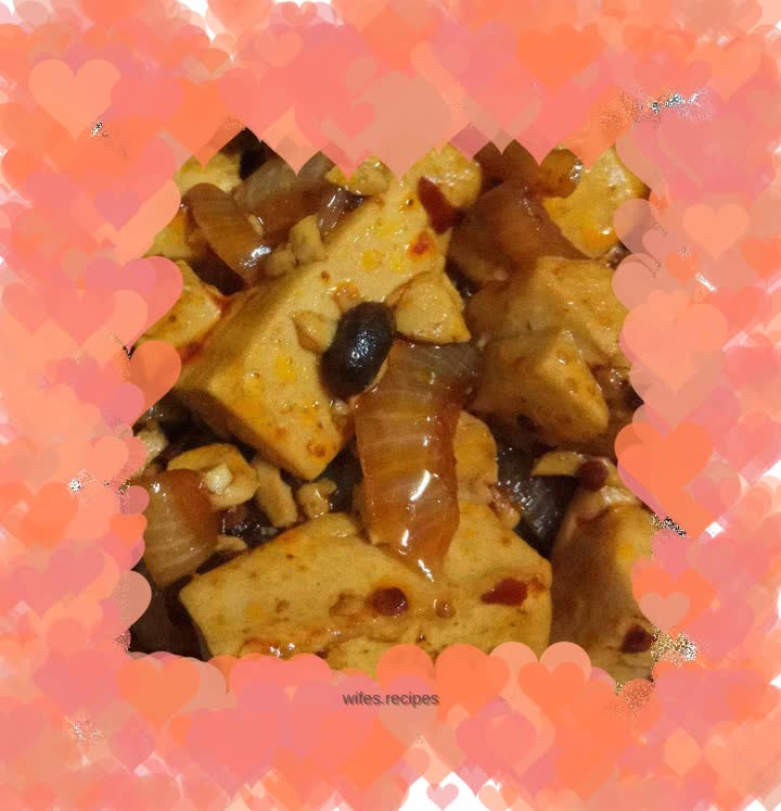 Soft black bean curd