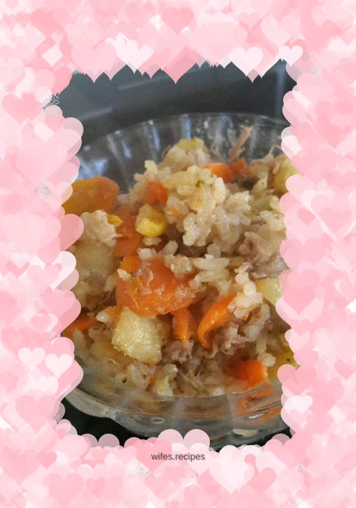 Pork Ribs Soup with Assorted Braised Rice