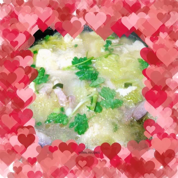 Cabbage Stewed Frozen Tofu#Autumn Nourishing Yin and Moistening the Lung#