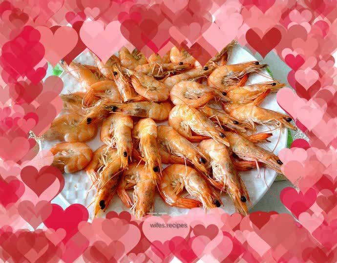 Boiled Shrimp in Salted Water