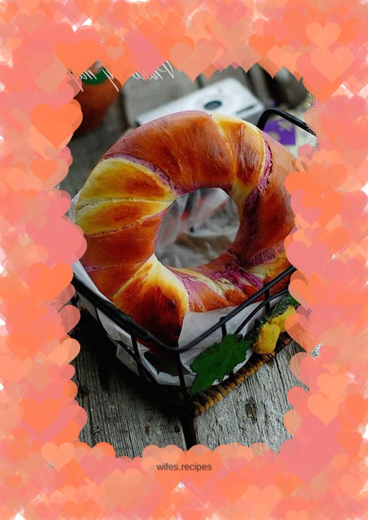 Swimming Ring Bread-----Double Color Ring Bread