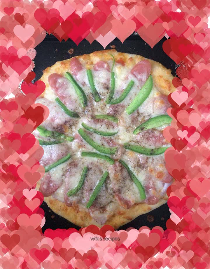 Ham and Bacon Pizza