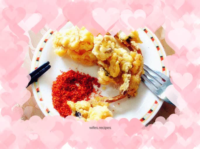 27’s Laboratory – Mushroom version of tempura