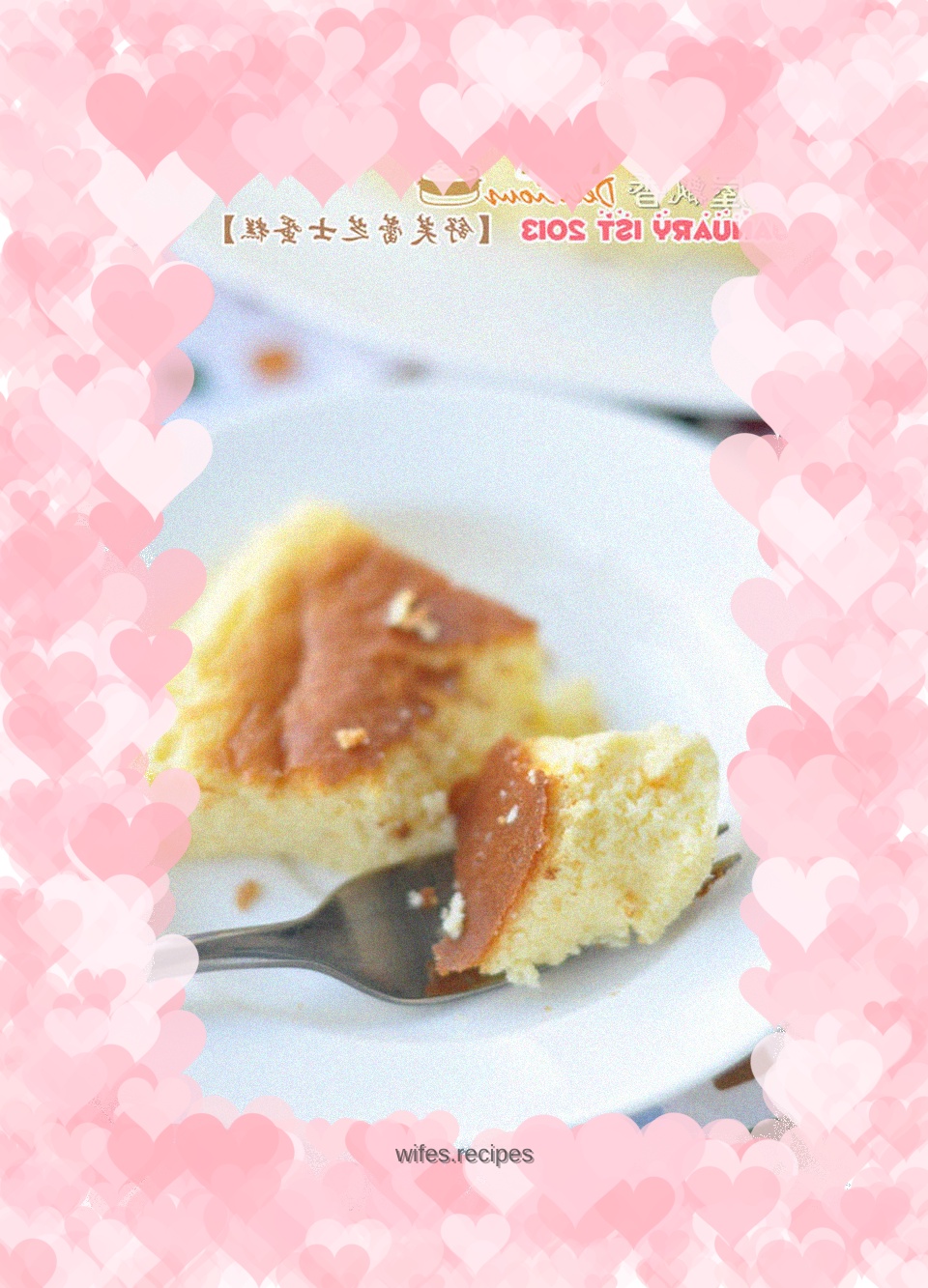 Happy birthday Niuniu - Soufflé cheesecake