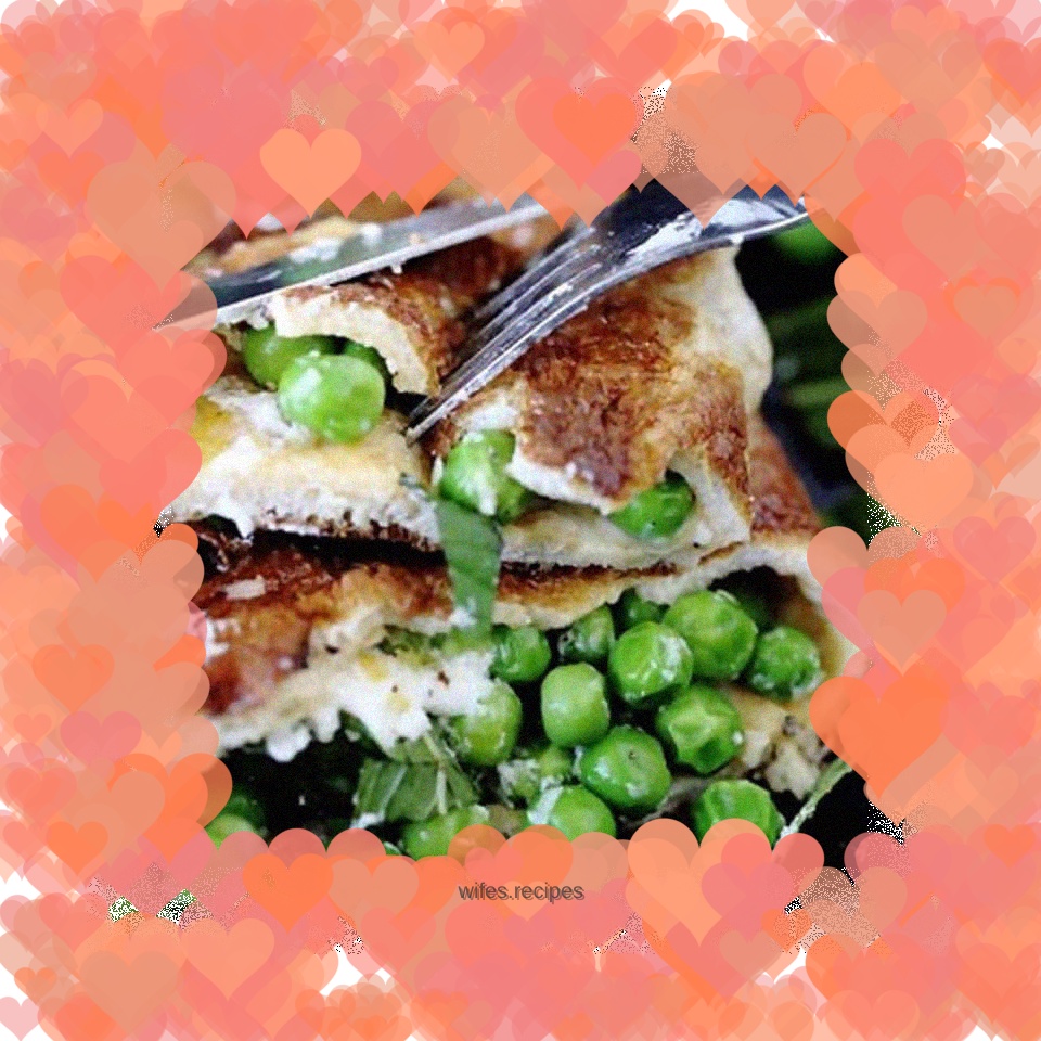 Pea cheese omelette OMELETTE